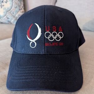 USA Beijing 2008 Olympics Navy Blue Hat